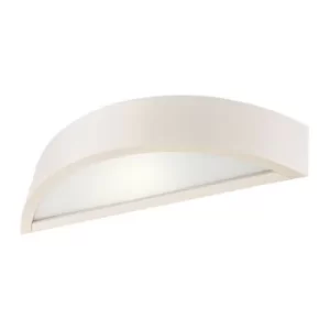 image of ntegrated LED Wall Light White, 1x E27