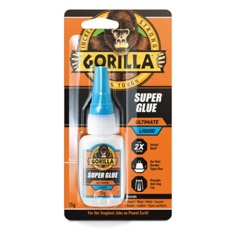 Image of Gorilla Ultimate Liquid Superglue 15G