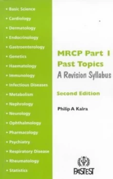 Image of Mrcp Part 1 Past Topics by Philip a Kalra Paperback