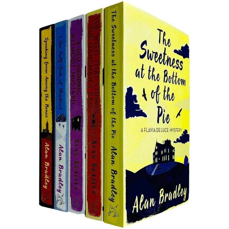 Image of Flavia De Luce Mystery Series 5 Book Set Alan Bradley Alan Bradley Books
