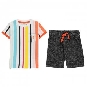 image of SoulCal Short Set Infant Boys - Summer Stripe