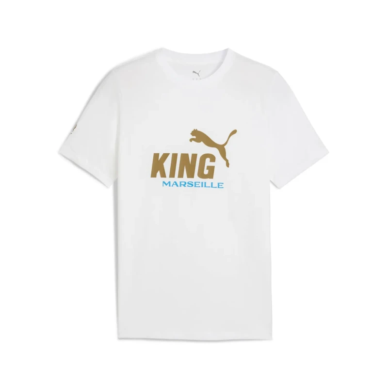 Image of Puma OM logo T-Shirt King 2025/26 Blanc Male M