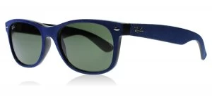 image of Ray-Ban RB2132 Sunglasses Black / Blue 6239 55mm