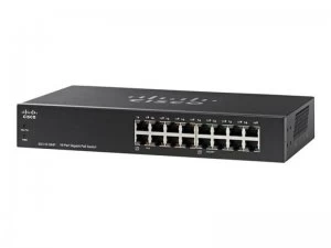 image of Cisco Small Business SG110-16HP unmanaged Switch