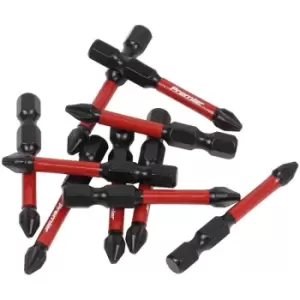 Image of AK8274 Phillips #2 Impact Power Tool Bits 50mm - 10pc - Sealey