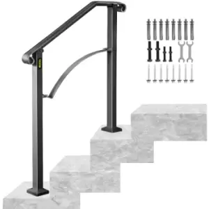 Handrail Arch #2 Fits 2 Step Matte Black - main image