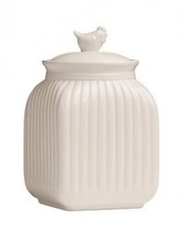 Premier Housewares Ribbed Medium Storage Jar