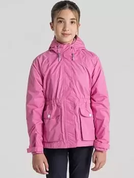 Image of Craghoppers Brittany Jacket - Pink, Size 5-6 Years, Women