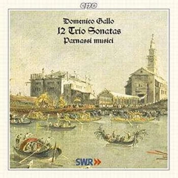 Image of Domenico Gallo - 12 Trio Sonatas (Parnassi Musici) CD