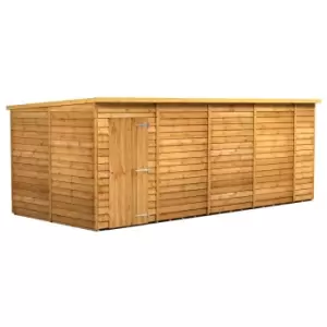 Image of Power 18x8 Overlap Pent No Window Shed