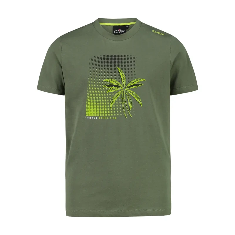 Image of CMP Kid's T-Shirt CMP Vert Male 5 ans