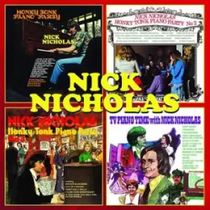 image of Honky Tonk Piano Party 1 2 & 3 + TV Piano Time by Nick Nicholas CD Album