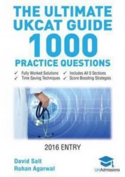 Image of The Ultimate Ukcat Guide - 1000 Practice Questions by Rohan Agarwal Paperback