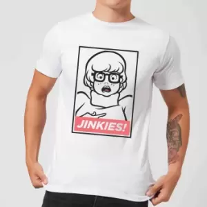 Image of Scooby Doo Jinkies! Mens T-Shirt - White - XXL