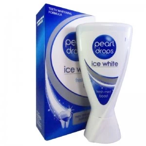 image of Pearl Drops Toothpolish Ice White Fresh Mint Boost 50ml