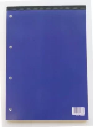 Image of ValueX A4 Refill Pad Ruled 160 Pages Blue