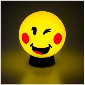 image of Gingersnap Cheeky Smiley Face Lamp