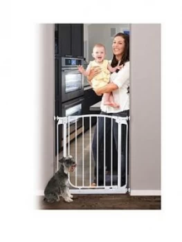 image of Dreambaby Chelsea Auto-Close Metal Safety Gate - White