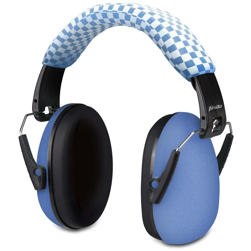 Image of Alecto BV71BW Kids Ear Defenders Children, Age 3-16, Certified 29dB, Adjustable Size, Noise Cancelling Headphones Kids, Ear Defenders Autism, Ear Muff