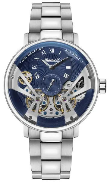 Image of Ingersoll I13104 THE TENNESSEE Automatic (45mm) Blue Dial / Watch