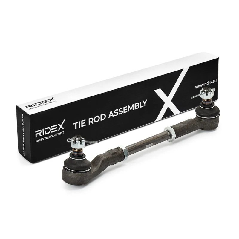 Image of RIDEX 284R0737 Tie Rod Front Axle Left Rod Assembly (284)