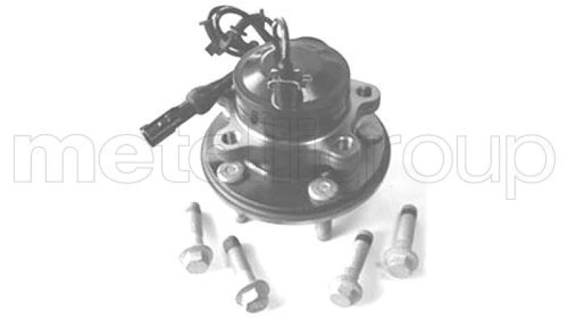 Image of METELLI Wheel bearing kit METELLI 19-2757