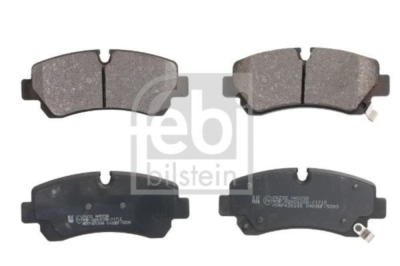 Image of Brake pad set FEBI BILSTEIN 193462