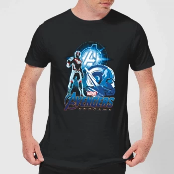 Image of Avengers: Endgame Ant Man Suit Mens T-Shirt - Black - 4XL - Black
