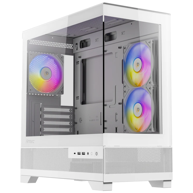 Image of Antec CX500M ARGB M-ATX Mini Tower - White
