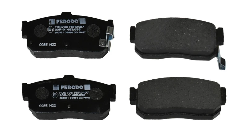 Image of FERODO Brake pad set FERODO FDB796