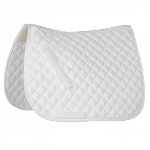 image of Roma Grand Prix All Purpose Saddle Pad - White