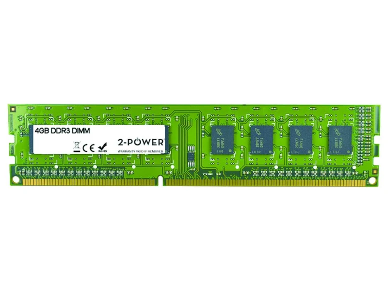 Image of 2-Power 4GB MultiSpeed 1066/1333/1600 MHz DIMM Memory - replaces CT512