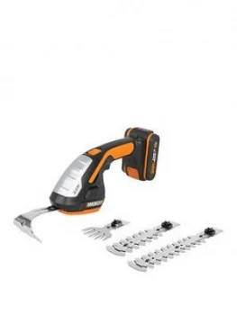 image of Worx Cordless Zen Shrub, Shear And Weeder 20V Wg801E.5