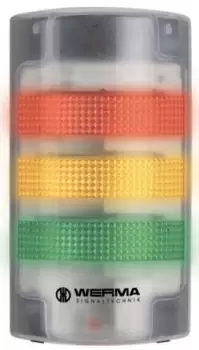 Image of Werma LED Signal Tower, 3 Light Elements, 24 V