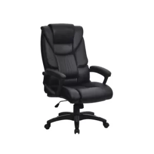 image of Eliza Tinsley Leather Effect Executive Chair Black