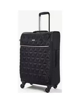 Image of Rock Luggage Jewel SA57301 4 Wheel Spinner Medium Black Suitcase