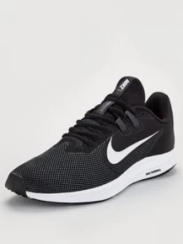 image of Nike Downshifter - Black/White, Size 11, Men