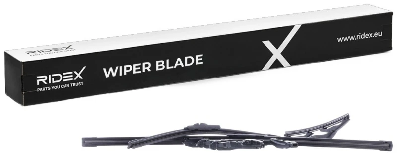 Image of RIDEX 298W17116 Wiper blade 300mm, Front and Rear, Standard Wiper Blade (298)