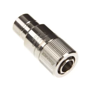 image of Koolance QD3 Male Quick Disconnect No-Spill Coupling Compression for 10mm x 13mm (3/8in x 1/2in)