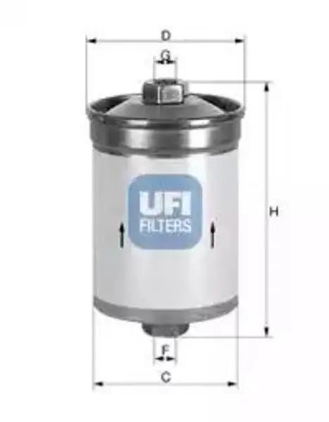 Image of UFI 31.531.00 Fuel Filter Petrol