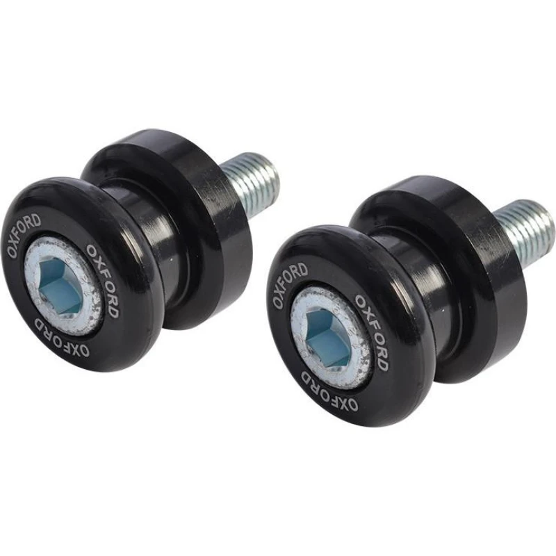 Image of Oxford Paddock Stand Bobbins M10 - 1.25 Fine Thread Black