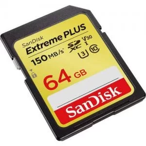 Image of SanDisk 64GB Extreme SDXC 8SDSDXW6064G
