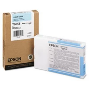 Image of Epson T6055 Light Cyan Ink Cartridge