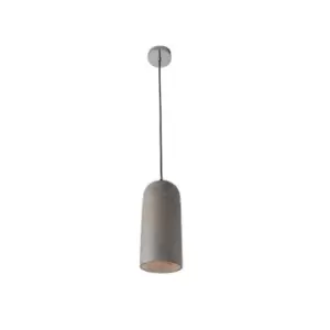 Image of Alimos Dome Ceiling Dome Pendant 1 Light Concrete