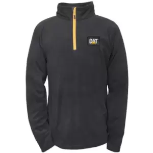 Image of CAT Workwear Mens Concord Half Zip Turtle Neck Pullover Fleece Jacket 3XL - Chest 54 - 57' (135 - 140cm)