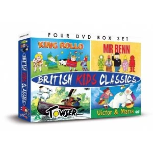 Image of British Kids Classics: Mr Benn/King Rollo/Towser/Victor And Maria DVD