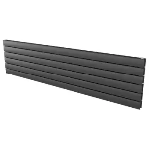 Image of Thames Duplex Horizontal Designer Radiator 445x1800 Anthracite