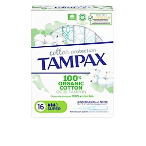 Image of TAMPAX ORGANIC SUPER tampon 16 uds