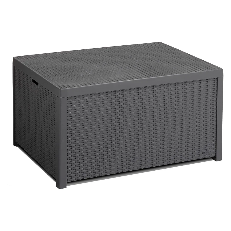 Image of Keter Arica Outdoor Storage Table Box Dark Grey unisex