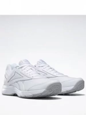 Image of Reebok Work N Cushion 4.0 Shoes, Black/Grey, Size 2.5, Women